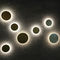円形の平らな惑星ディスク屋内現代LED装飾的な壁ランプ サプライヤー